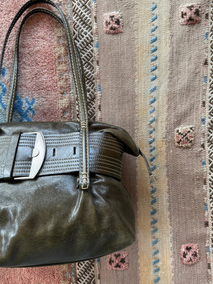 Leather Buckle Bag