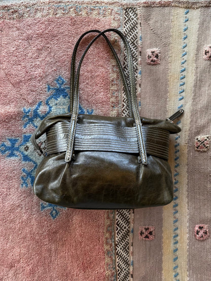 Leather Buckle Bag