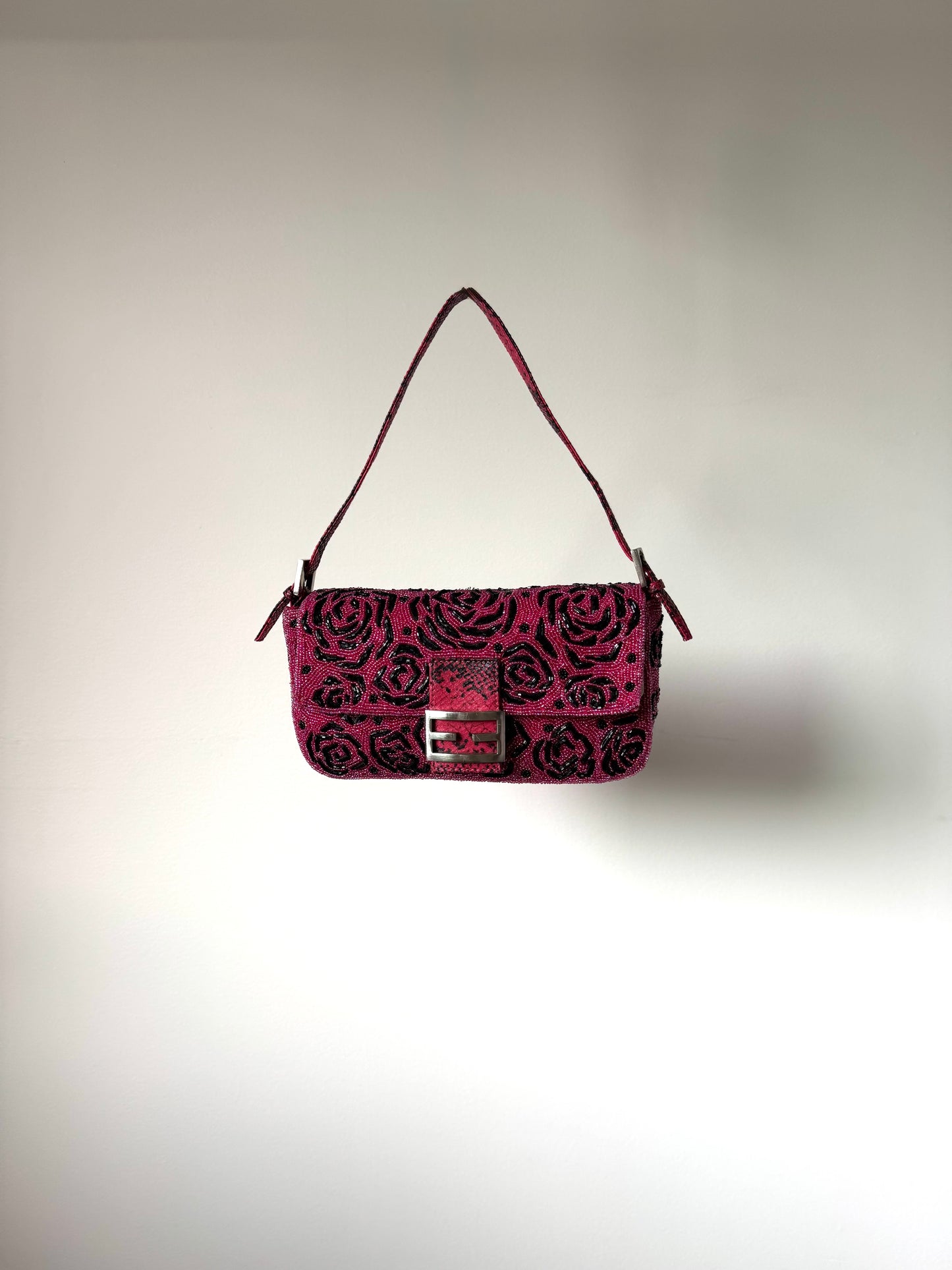Beaded Baguette Bag