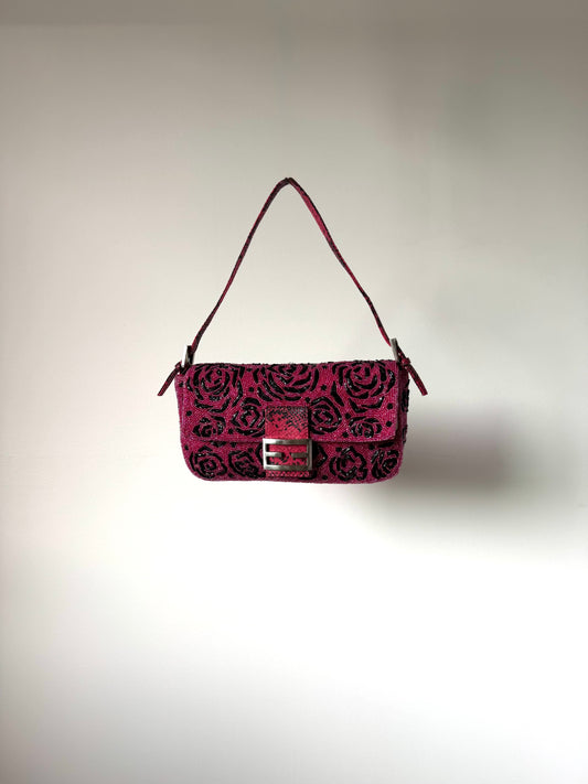 Beaded Baguette Bag