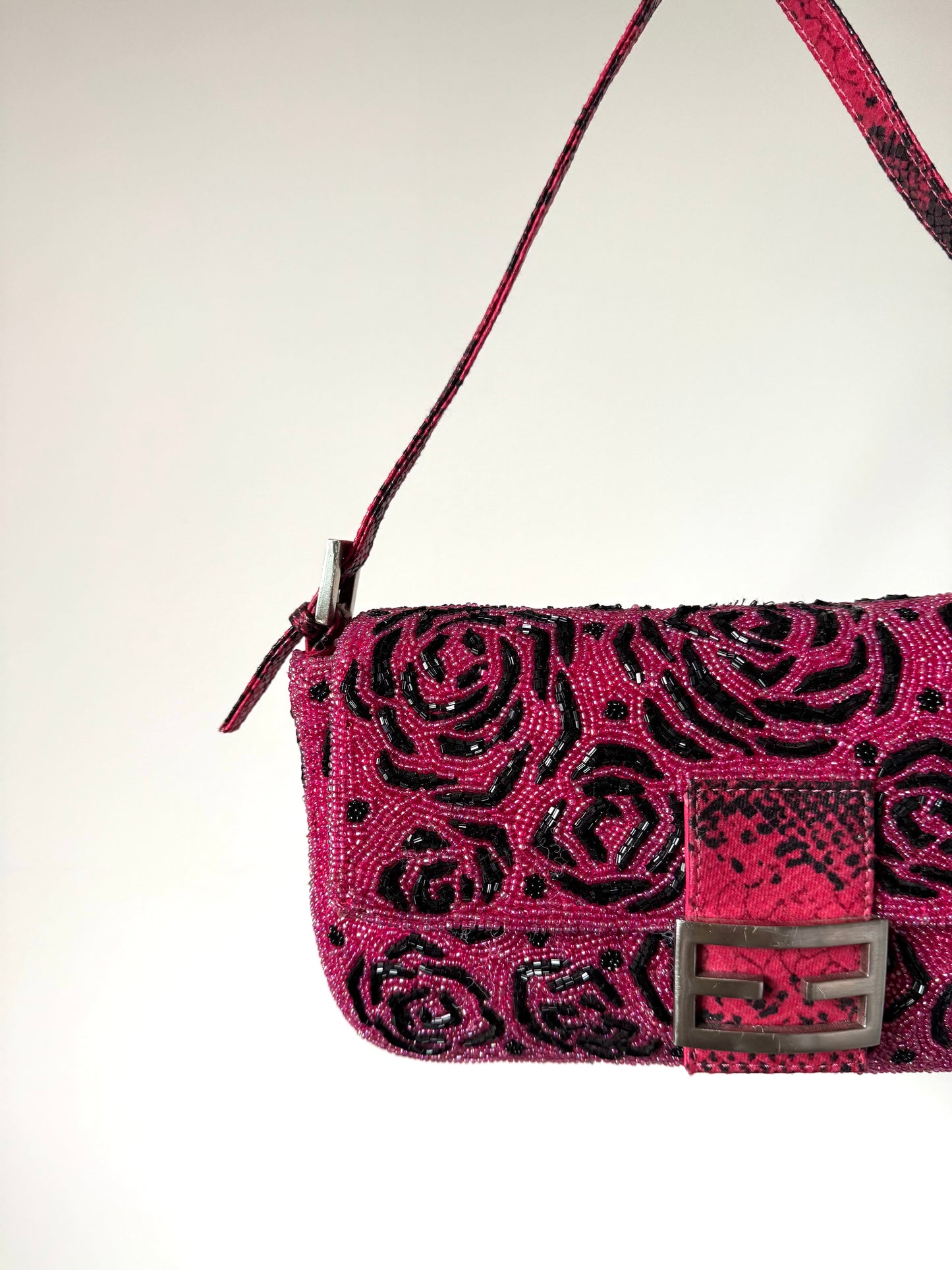 Beaded Baguette Bag