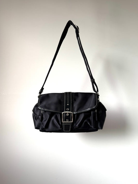 Black Buckle Bag