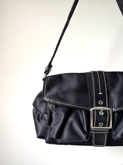 Black Buckle Bag