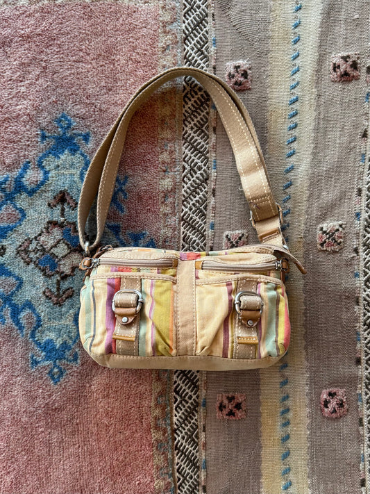Striped Fossil Bag
