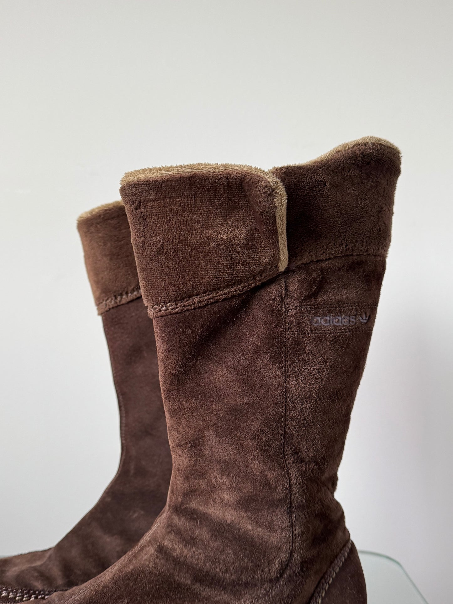 Y2K Adidas Leather Boots