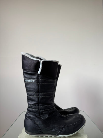 Y2K Adidas Leather Boots