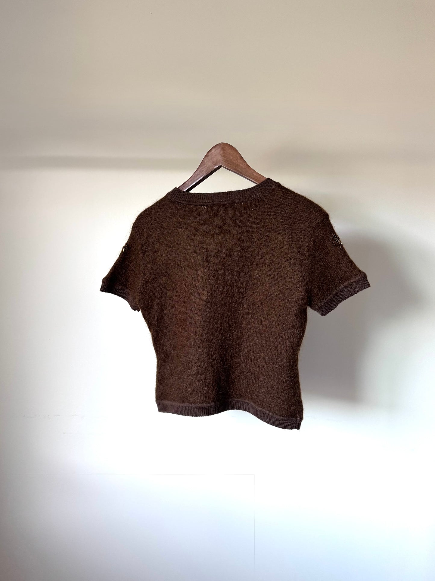 Brown Star Top