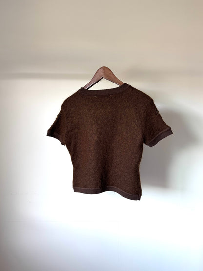 Brown Star Top