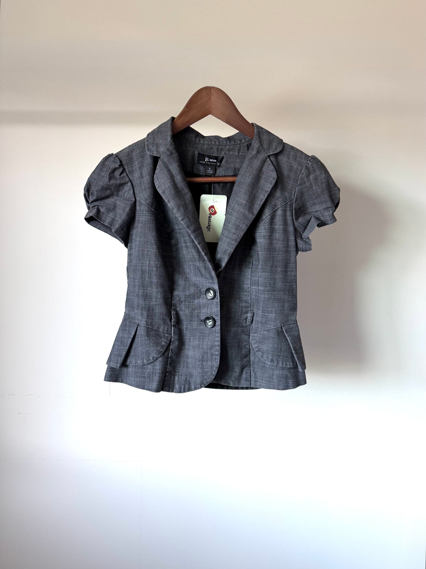 Grey Button Up