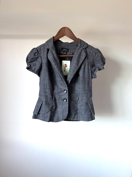 Grey Button Up