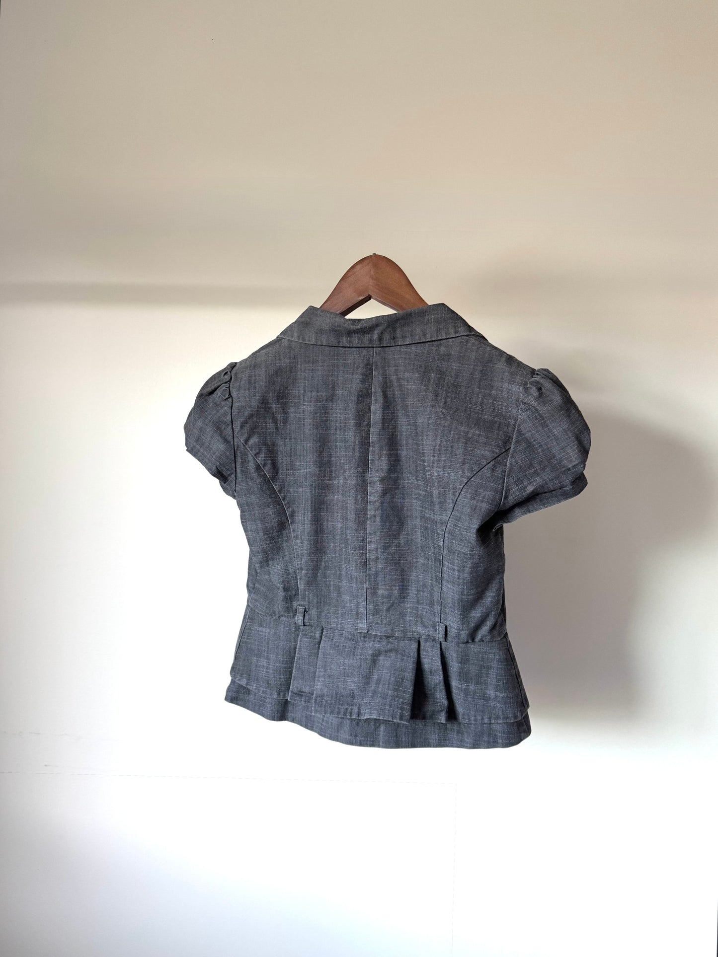 Grey Button Up