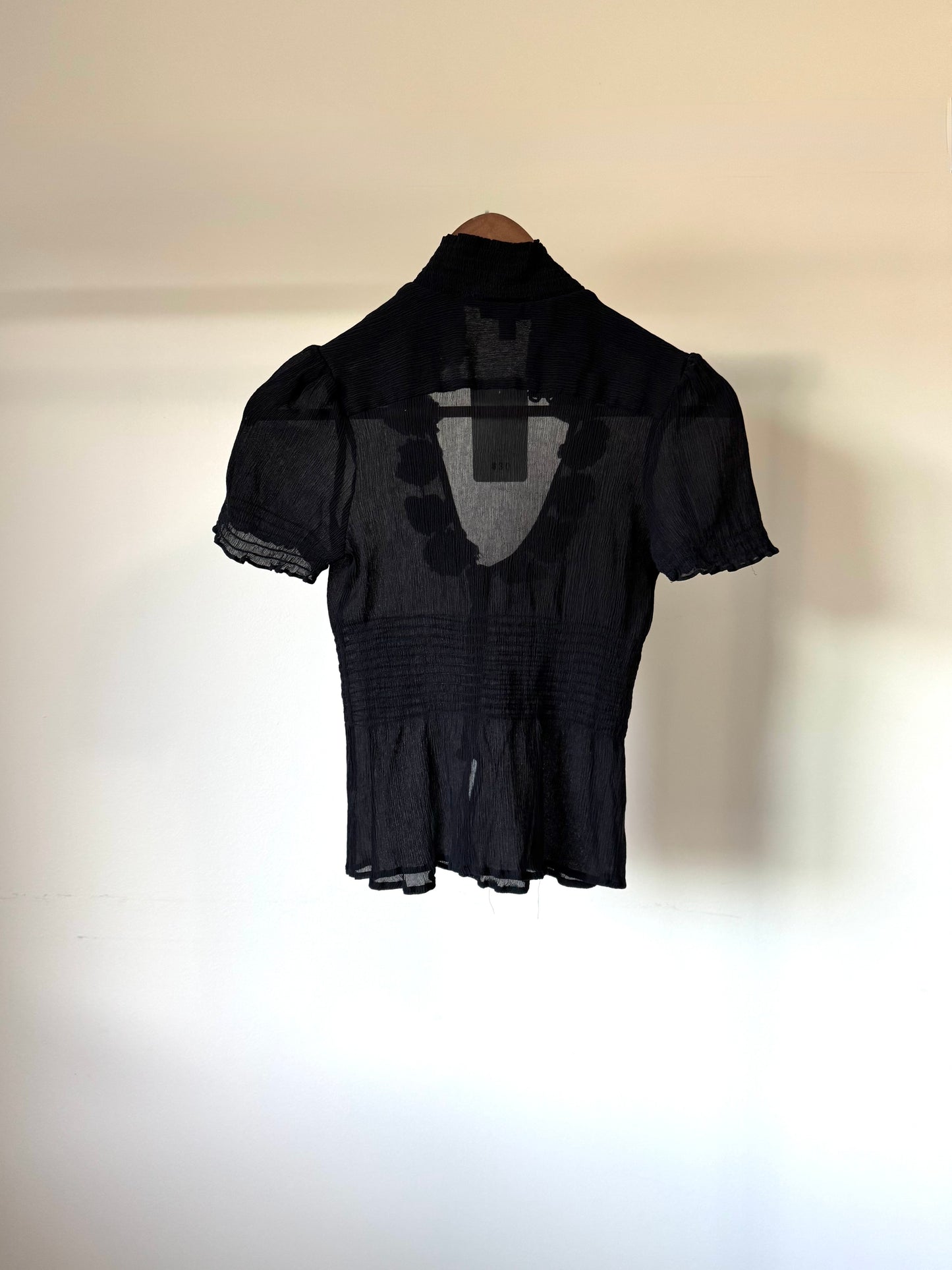 Black Bebe Top