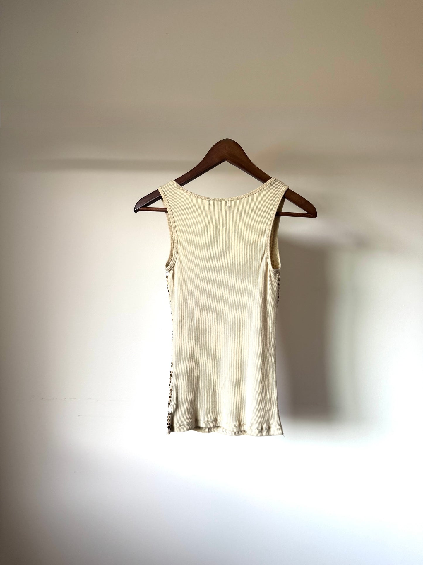 Gold Sequin Tank