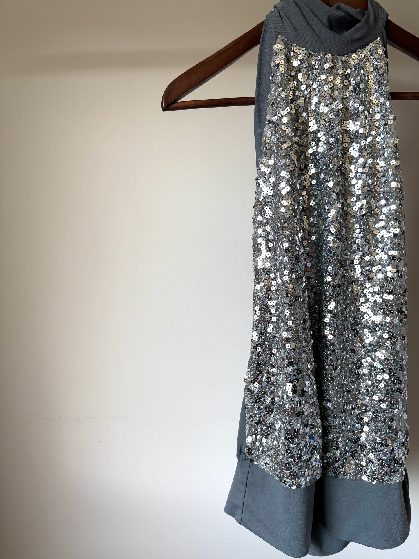 Sequin Halter Top