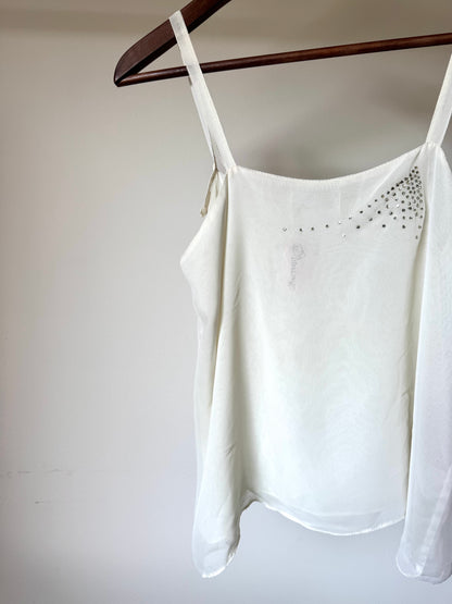Flowy Cream Tank