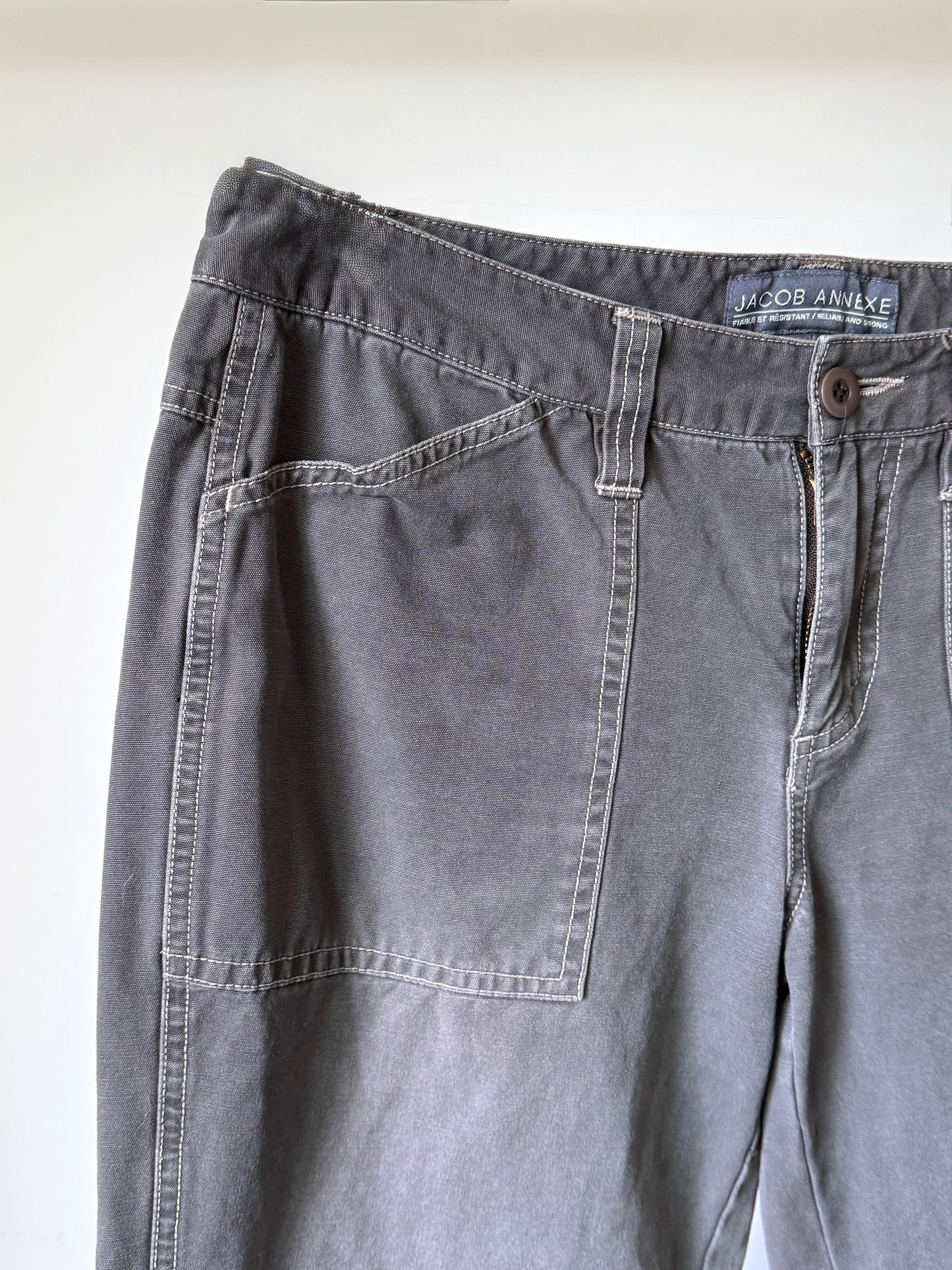 Faded Grey Pants