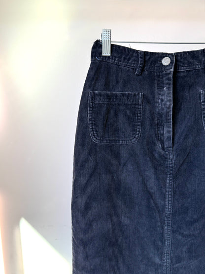 Corduroy Midi Skirt