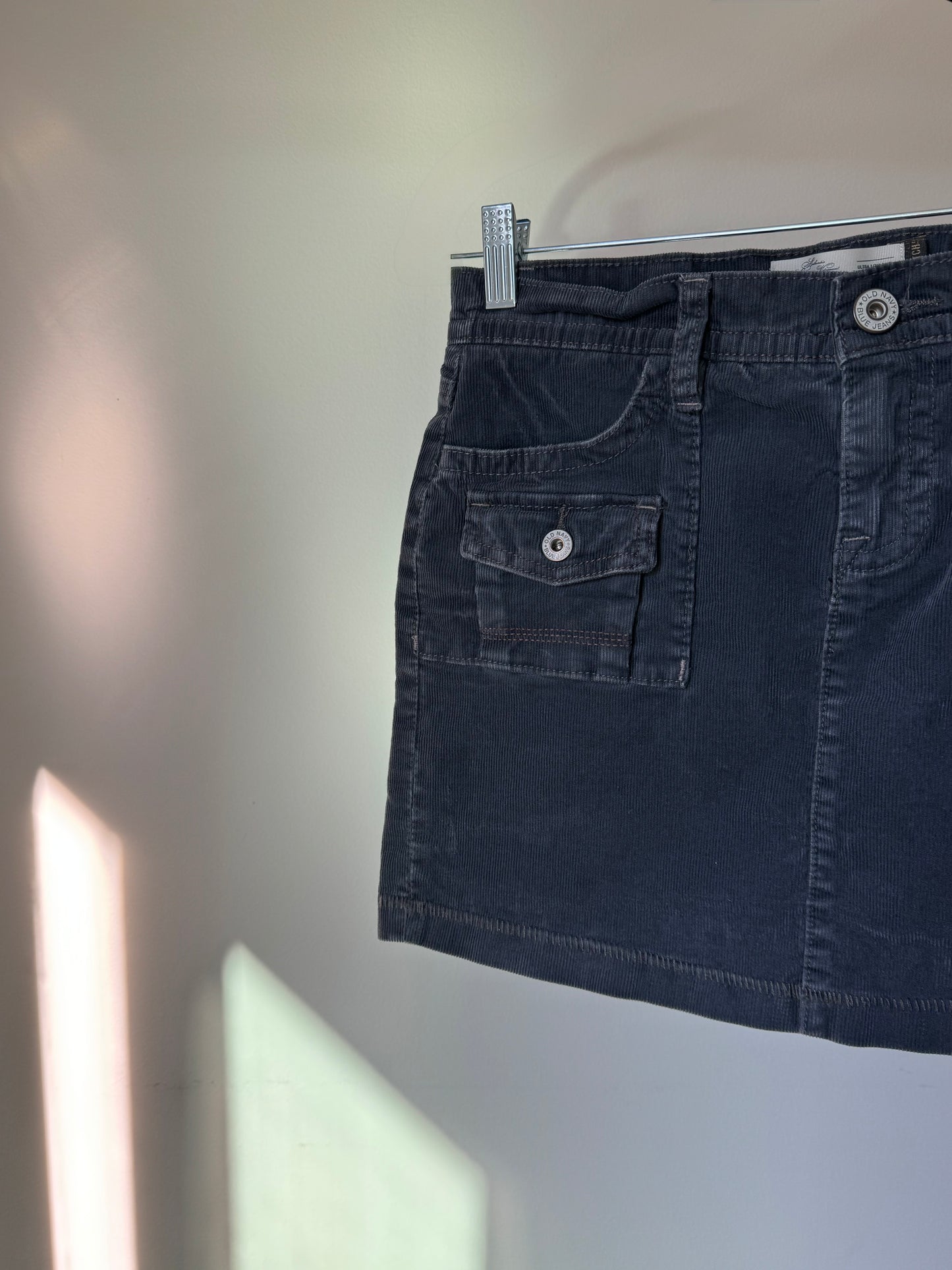 Mini Corduroy Skirt