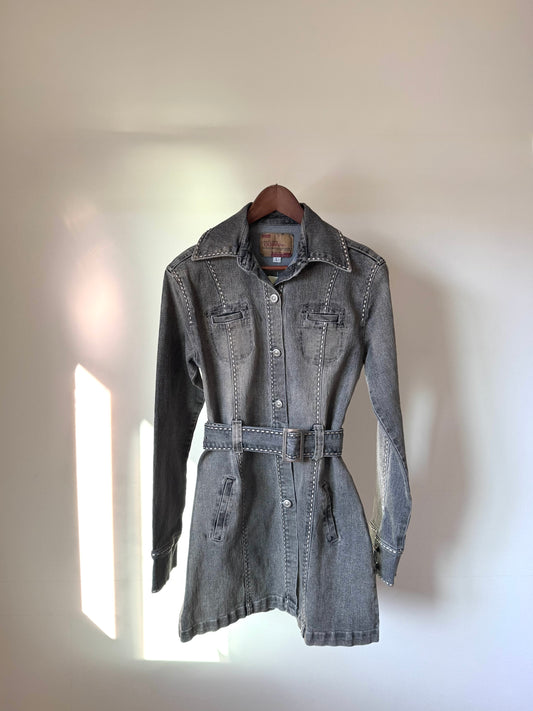 Grey Denim Jacket