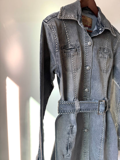 Grey Denim Jacket