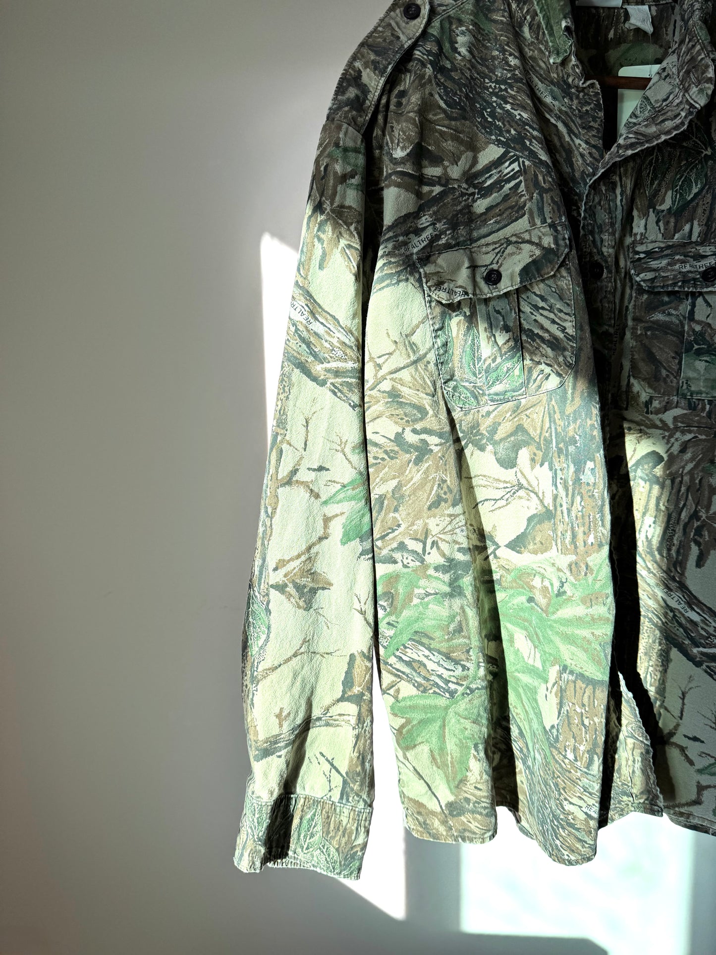 Camo Button Up