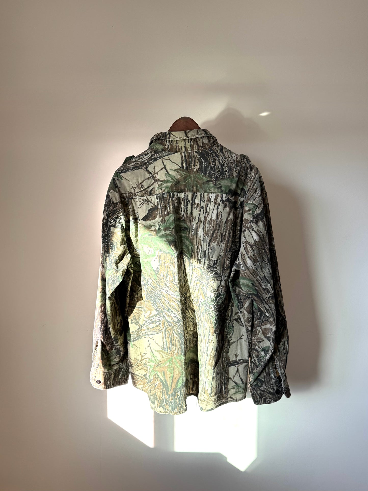 Camo Button Up