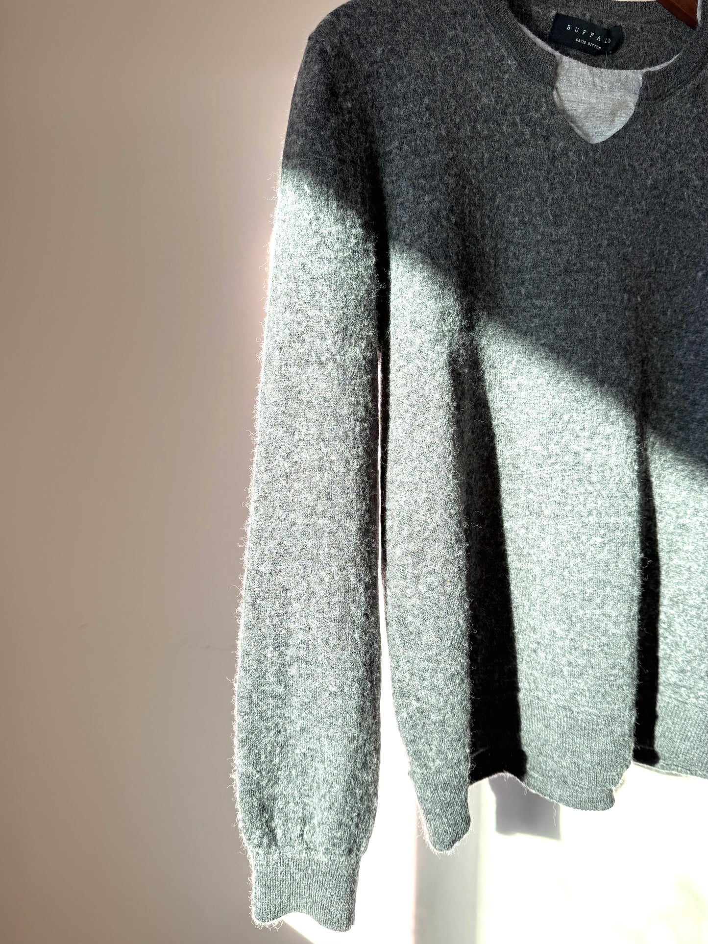 Grey Wool Sweater