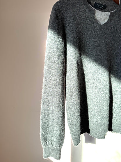 Grey Wool Sweater