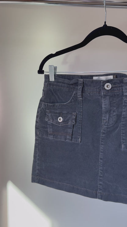 Mini Corduroy Skirt