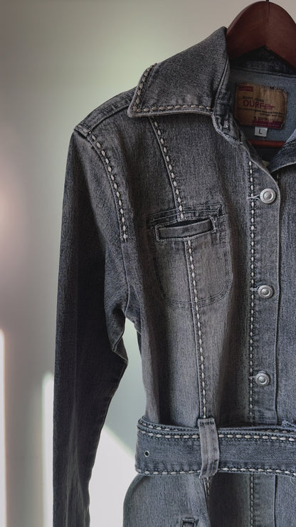 Grey Denim Jacket