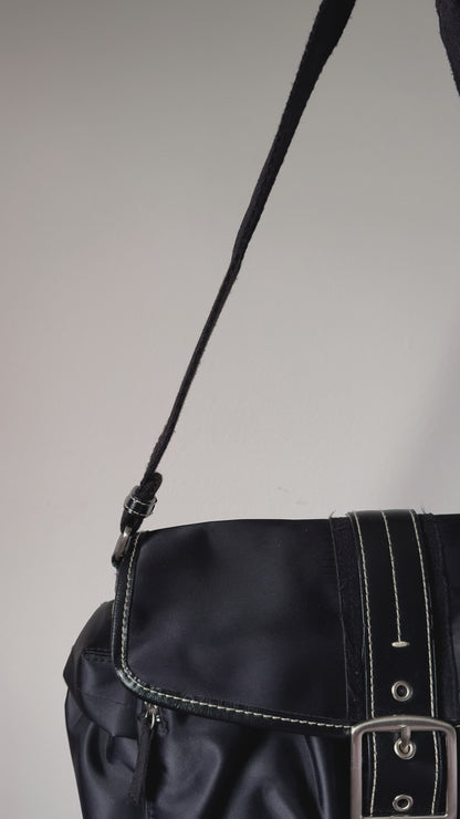 Black Buckle Bag