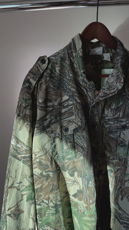 Camo Button Up