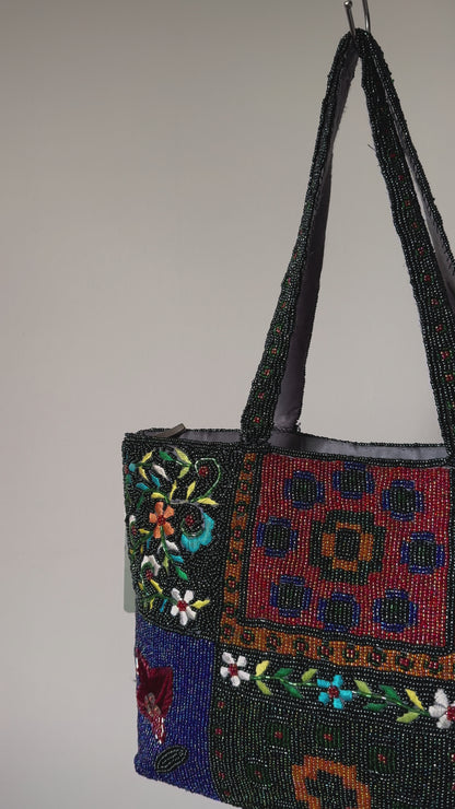 Beaded Shoulder Bag