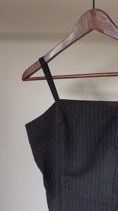 Pinstripe Top